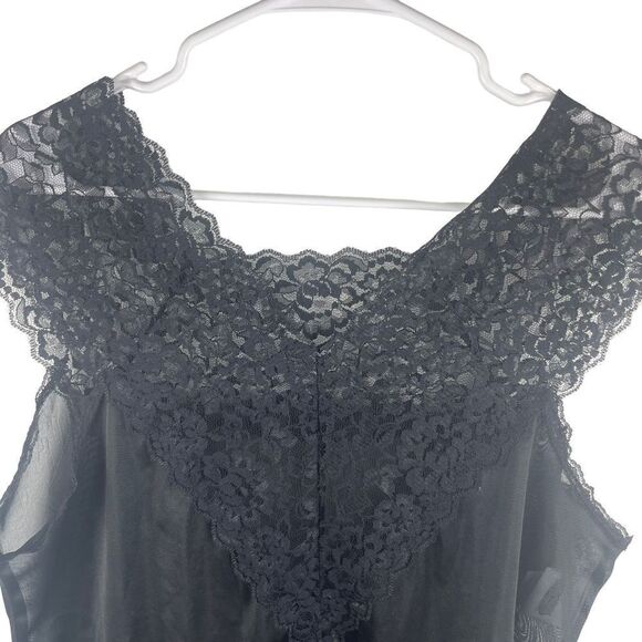 Vintage Collections Etc. Size Large Lace Lingerie Top‎ (Lot 2) Cream and Black - Picture 4 of 13